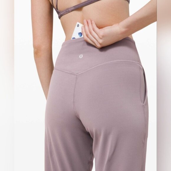 Lululemon Align Jogger Pants 28" Violet Verbena Size 8 - Picture 12 of 12